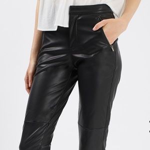 Topshop | Faux Leather Cigarette Trouser Size 8